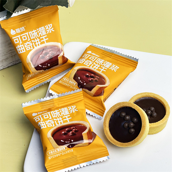 灌浆曲奇饼干(可可味)独立装