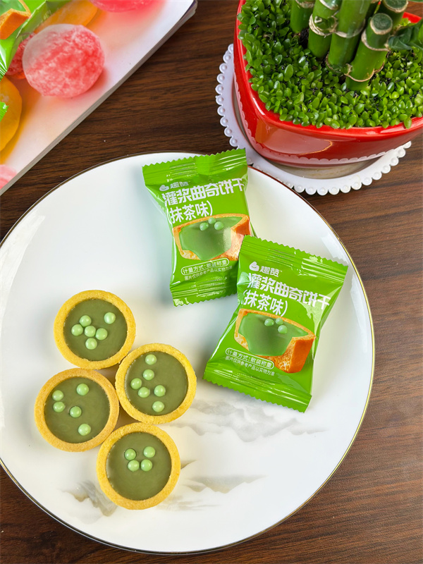 灌浆曲奇饼干(抹茶味)